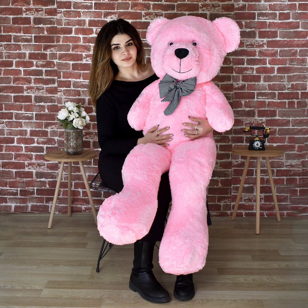 Pababo Teddybär mit Schleife – 130 cm