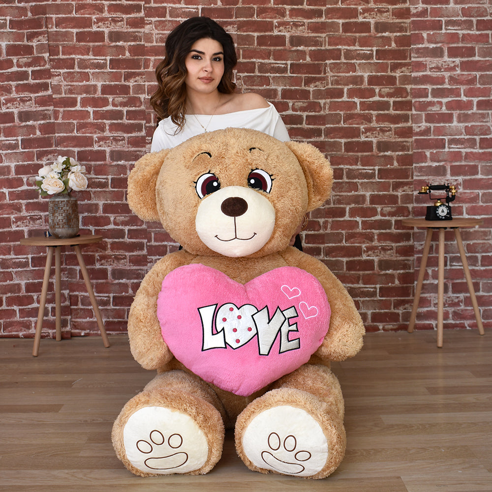 Pababo Teddybär mit Herz – 150 cm