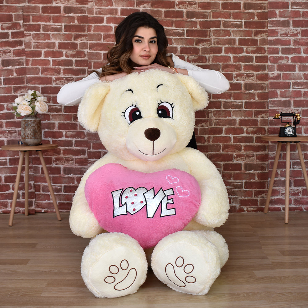 Pababo Teddybär mit Herz – 150 cm