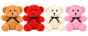 Pababo Teddybär Nr. 2 mit Schleife – 25 cm