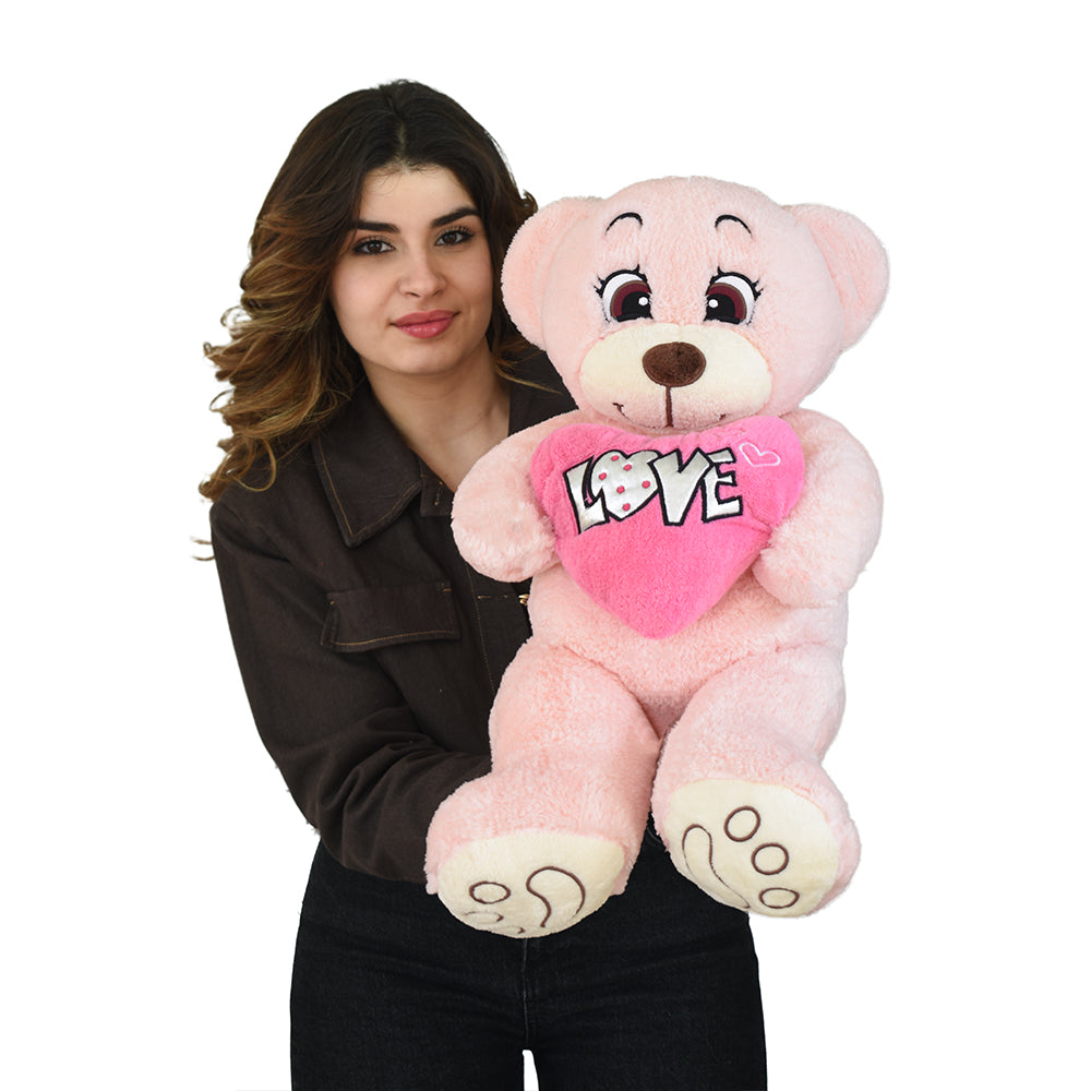 Pababo Teddybär mit Herz – 65 cm