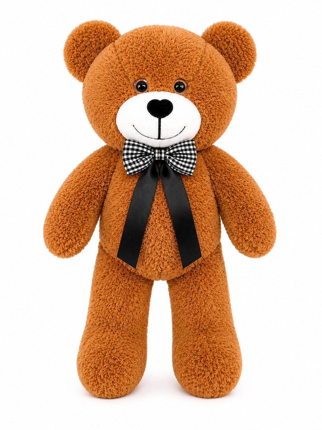 Pababo Teddybär-Plüschtier mit Schleife – handgefertigt in der Türkei
