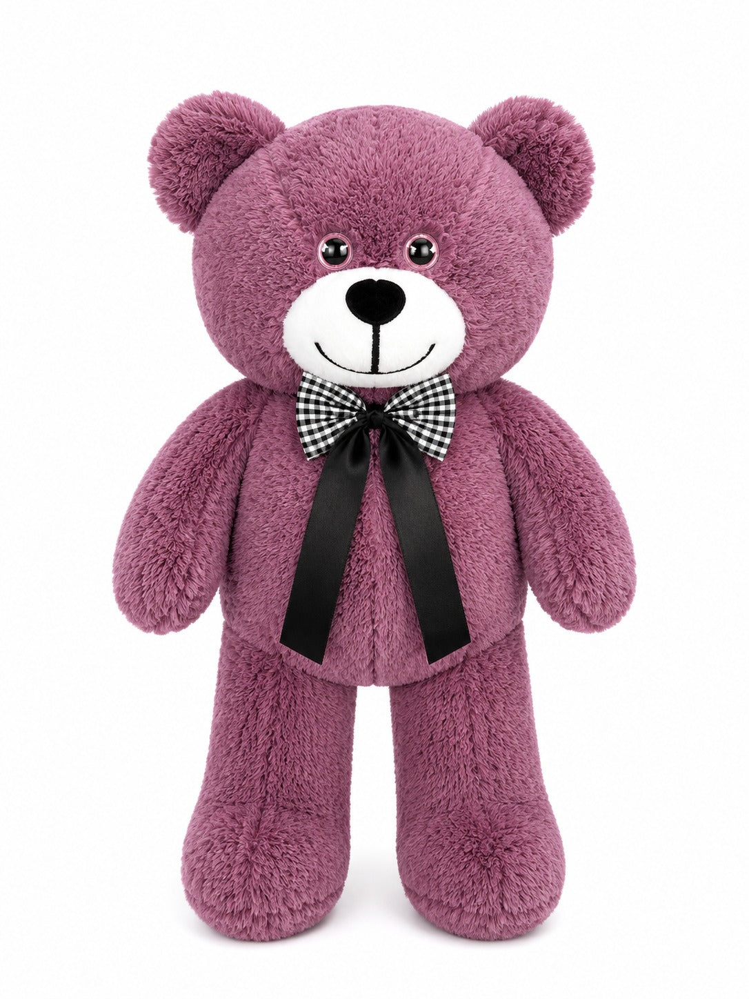 Pababo Teddybär-Plüschtier mit Schleife – handgefertigt in der Türkei