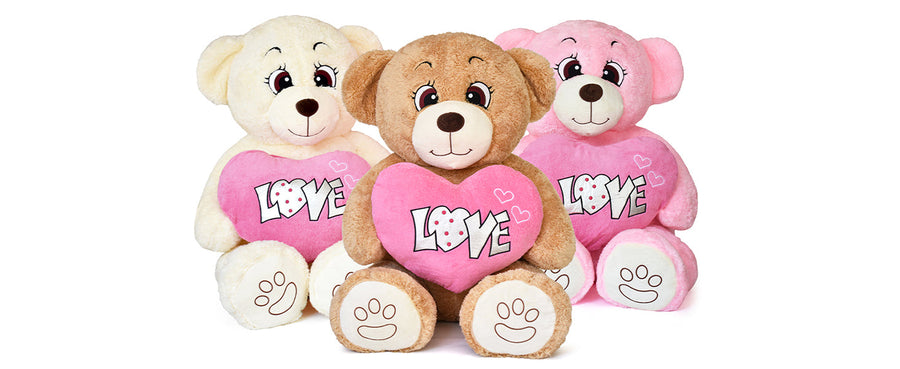 Pababo Teddybär mit Herz – 150 cm